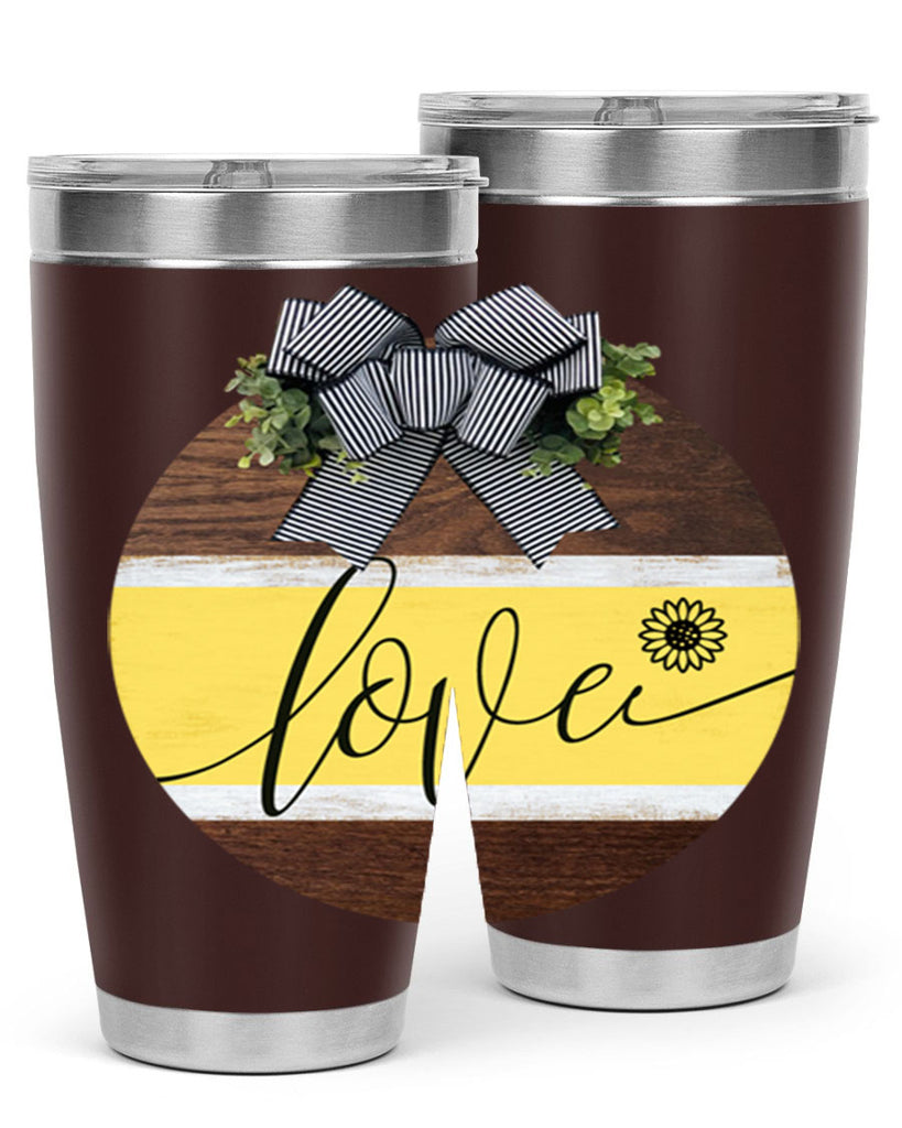 Love and daisy Mockup326#- spring- Tumbler