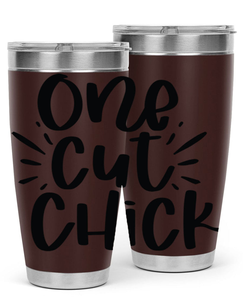 One cut chick  388#- spring- Tumbler