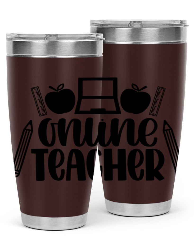 Online Teacher Style 61#- teacher- tumbler
