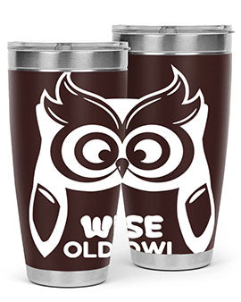 Owl Lover Wise Old Owl A TurtleRabbit 13#- owl- Tumblers
