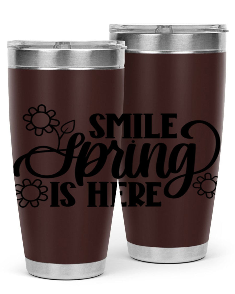 PNG_Smile Spring Is Here395#- spring- Tumbler