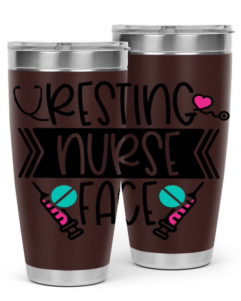 Resting Nurse Face Style Style 58#- nurse- tumbler