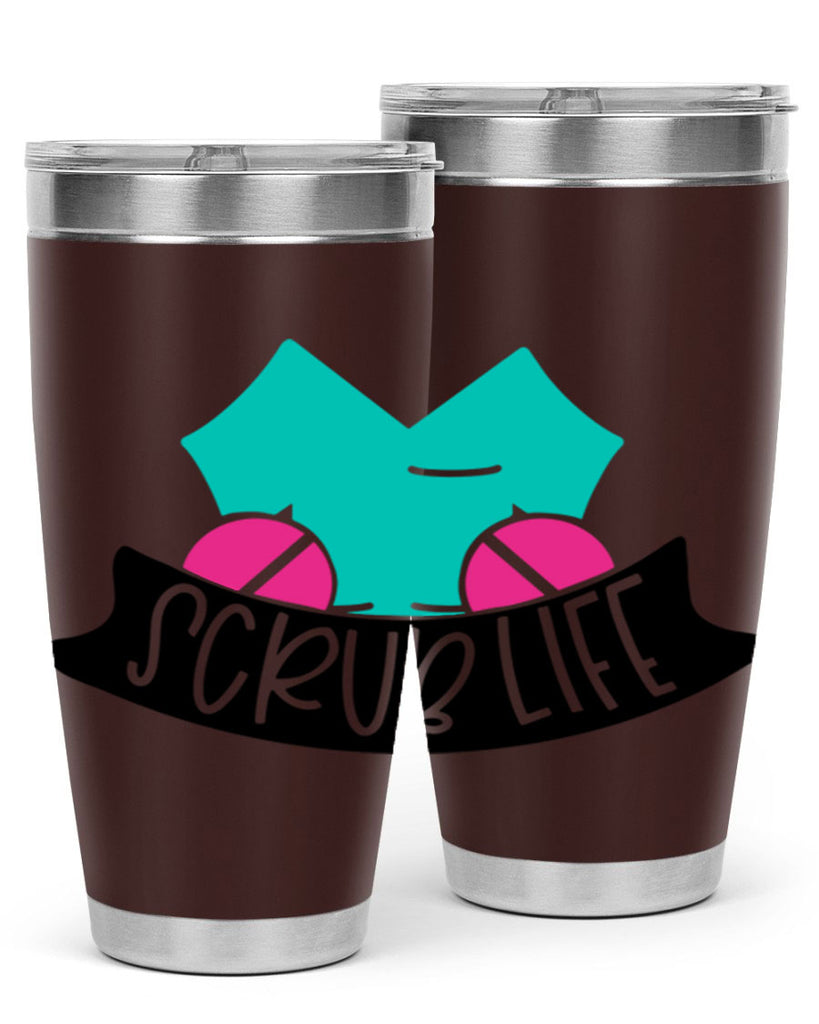 Scrub Life Style Style 45#- nurse- tumbler