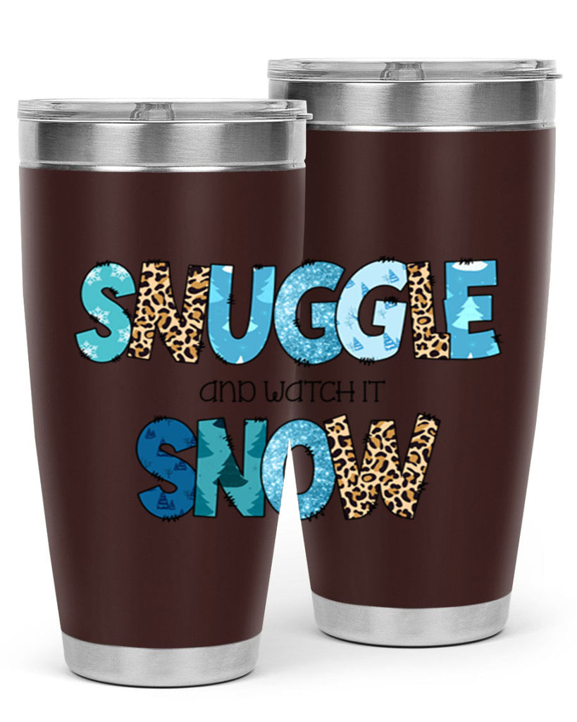 Snuggle and watch it snow 392#- winter- Tumbler