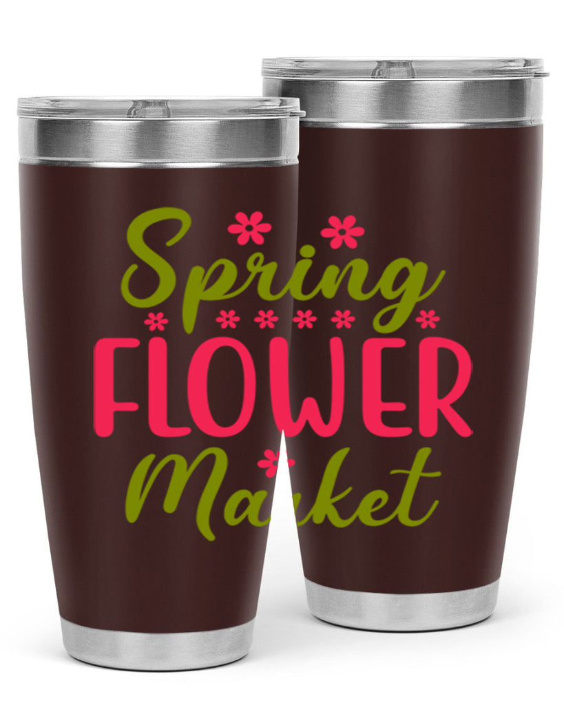 Spring Flower Market 423#- spring- Tumbler