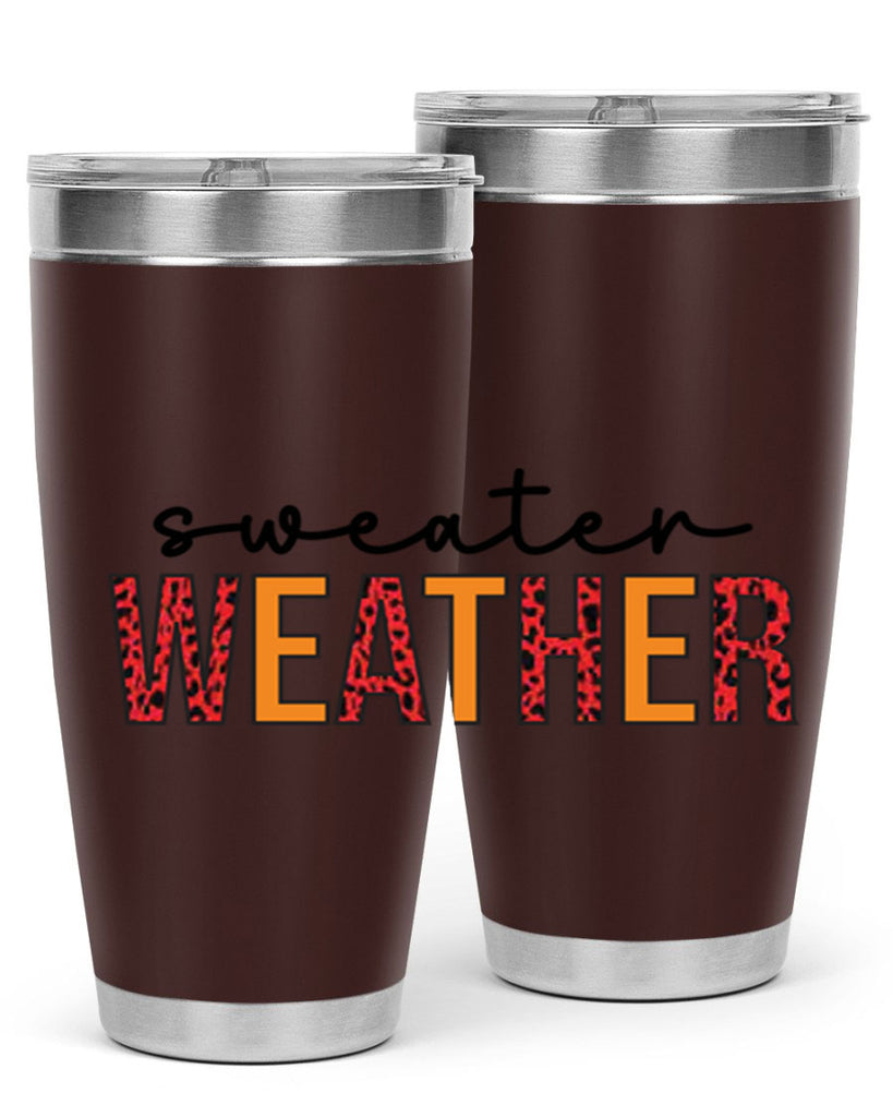 Sweater Weather 587#- fall- Tumbler