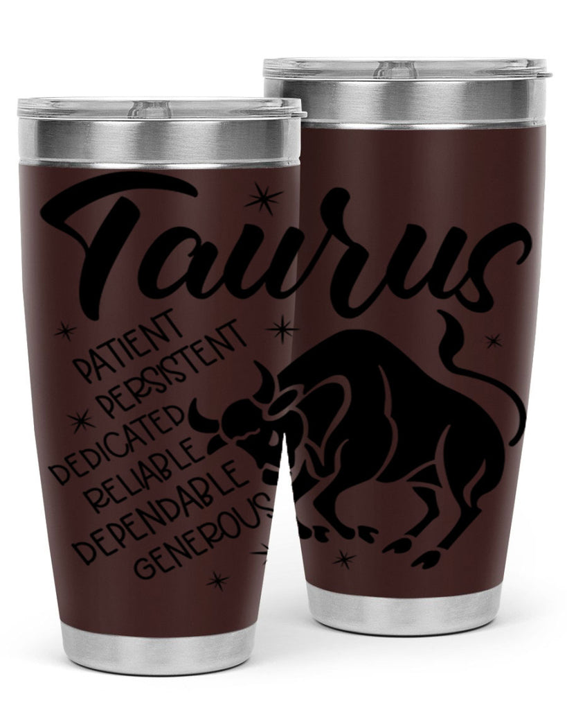 Taurus 492#- zodiac- Tumbler