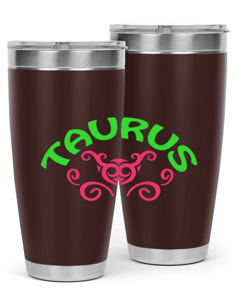 Taurus 493#- zodiac- Tumbler