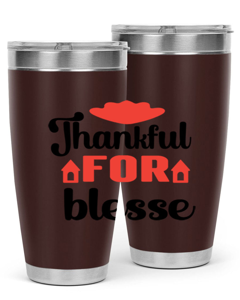 Thankful for blesse 599#- fall- Tumbler