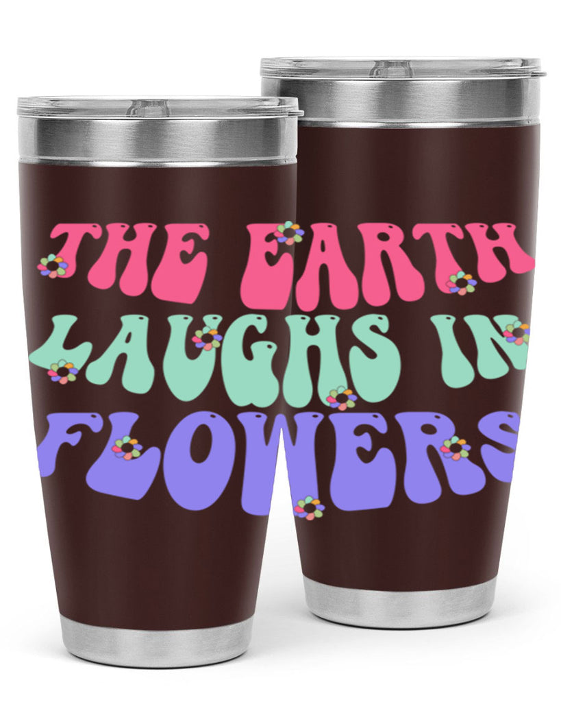 The earth laughs in flowers 532#- spring- Tumbler