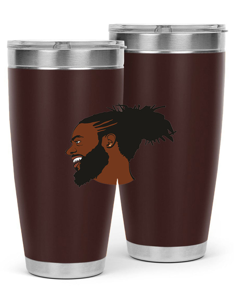 black man 41#- black men - boys- tumbler