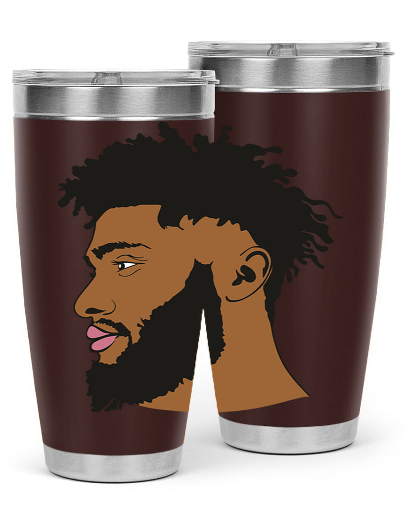black man style 3#- black men - boys- tumbler