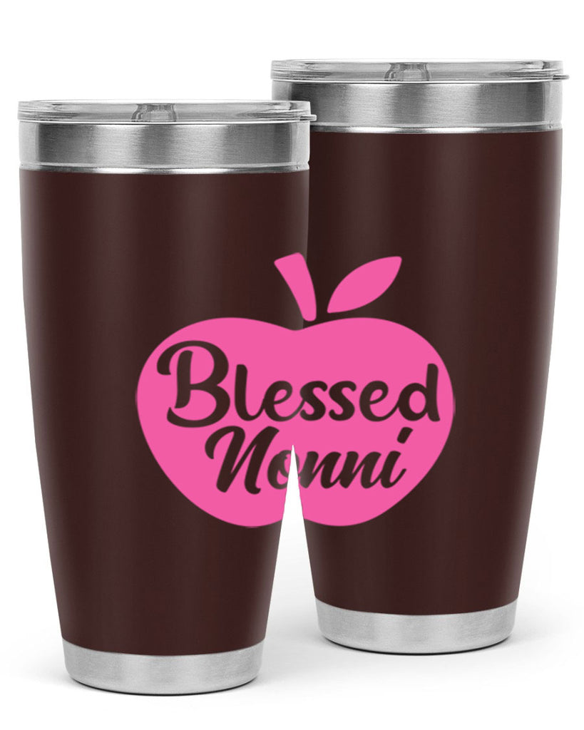blessed nonni 58#- grandma - nana- Tumbler
