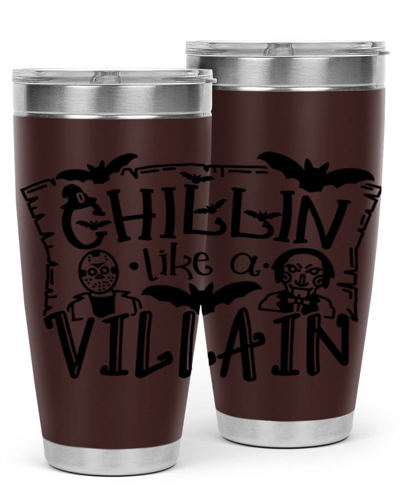 chillin like a villain 82#- halloween- Tumbler