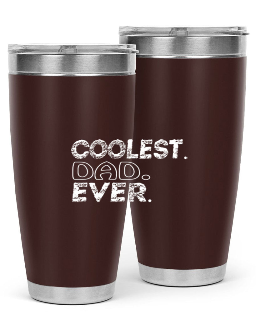 coolest dad ever 38#- dad- Tumbler