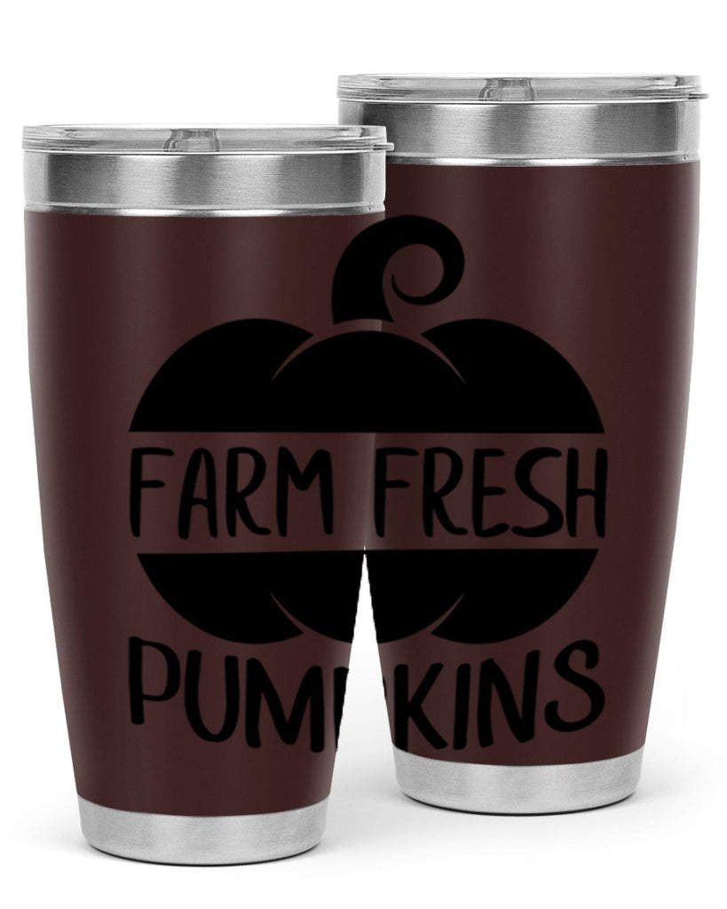 farm fresh pumpkins 174#- fall- Tumbler