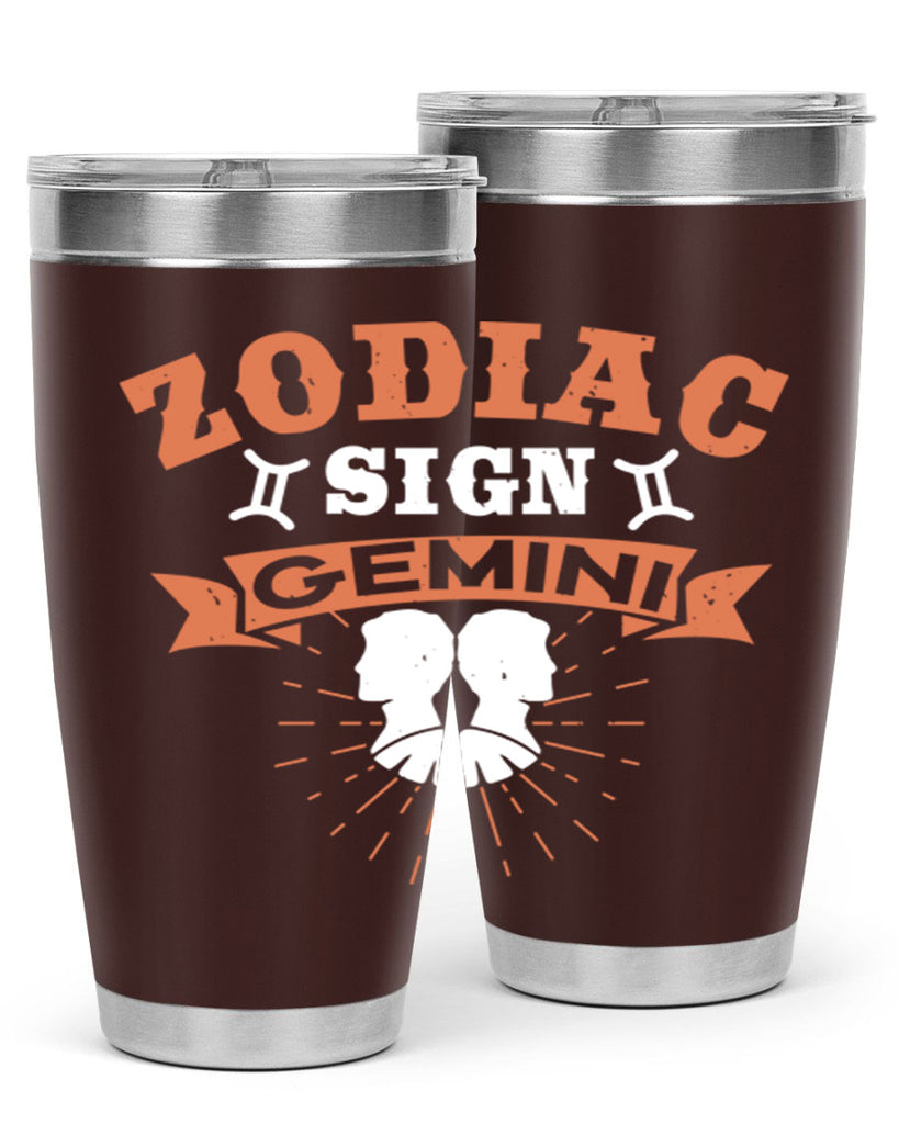 gemini 246#- zodiac- Tumbler