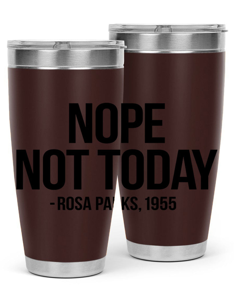 nope not today rosa parks 60#- black words phrases- Cotton Tank