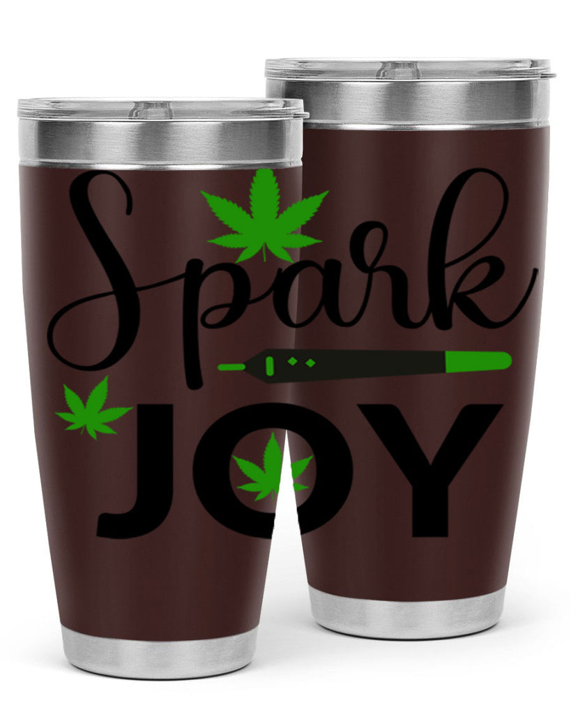 spark joy 250#- marijuana- Tumbler