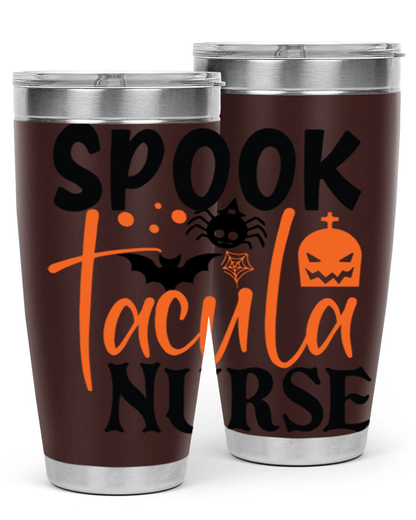 spooktacula principal 107#- halloween- Tumbler