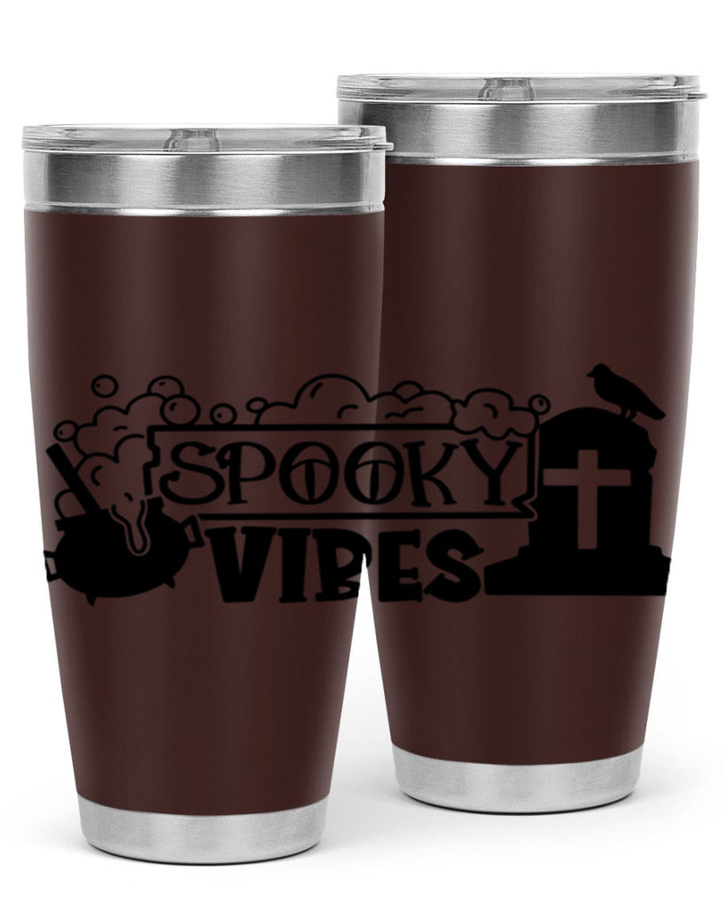 spooky vibes 20#- halloween- Tumbler