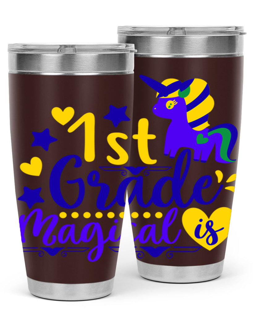 st grade magical 63#- mardi gras- Tumbler