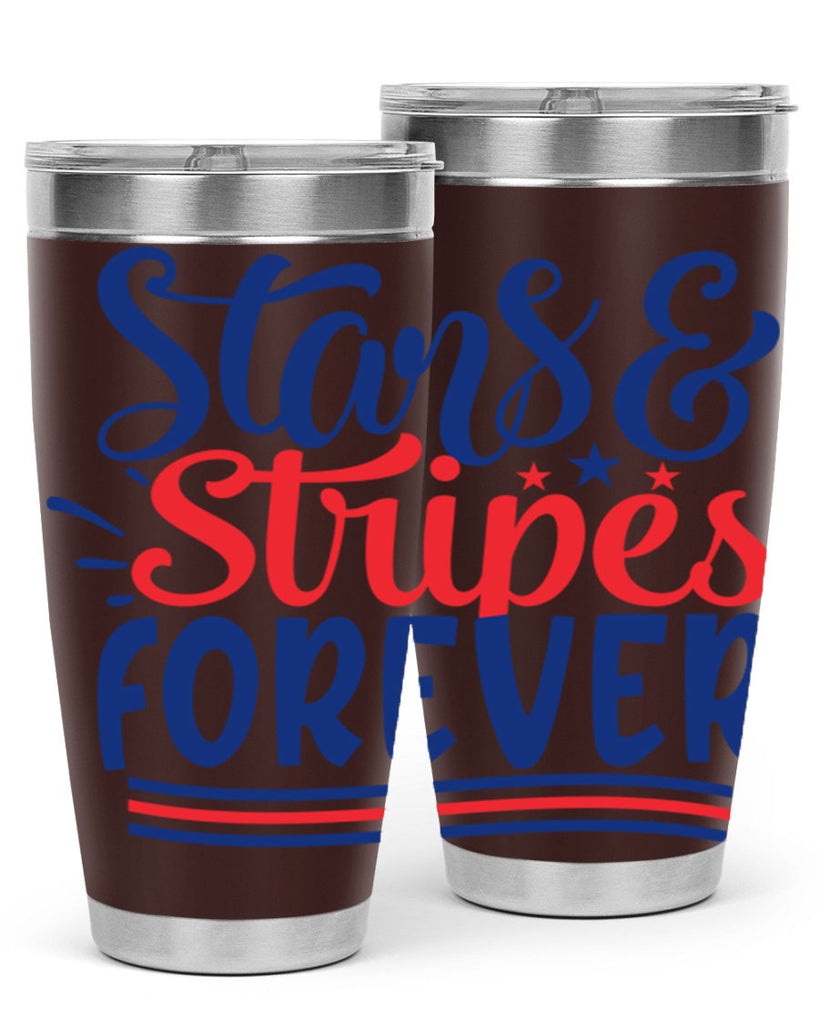 stars stripes forever Style 74#- Fourt Of July- Tumbler