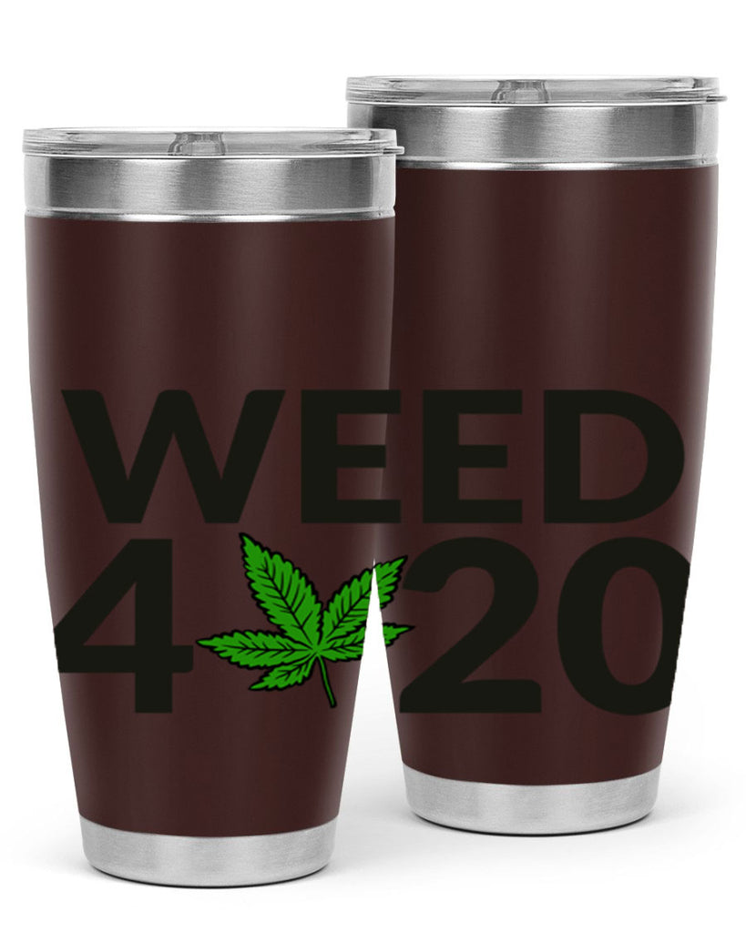 weed 420 282#- marijuana- Tumbler