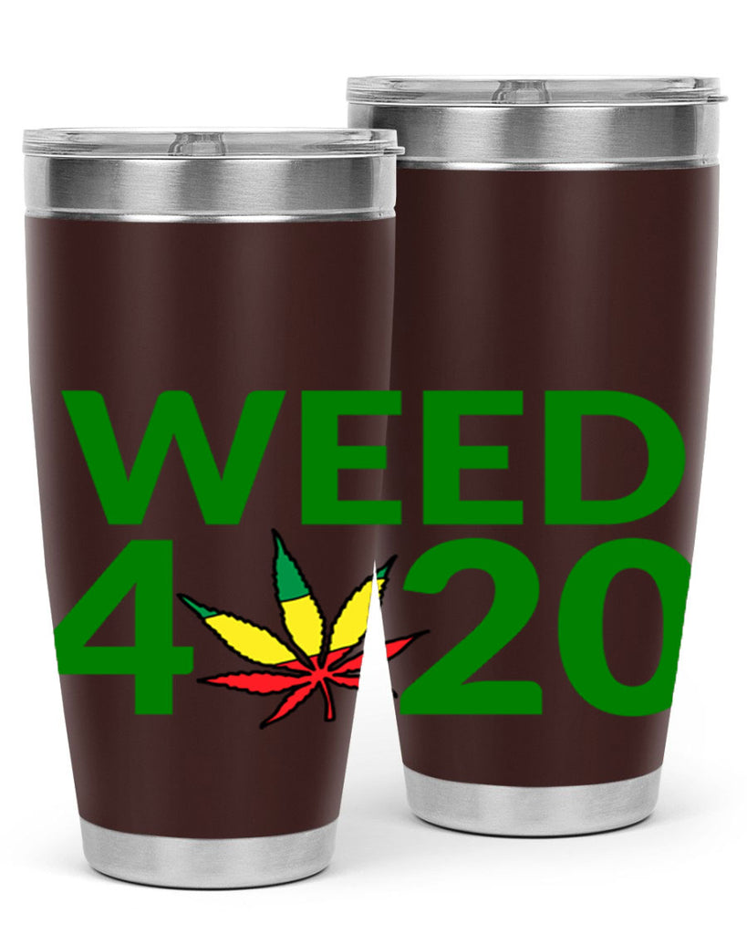 weed 420 cannabis 281#- marijuana- Tumbler