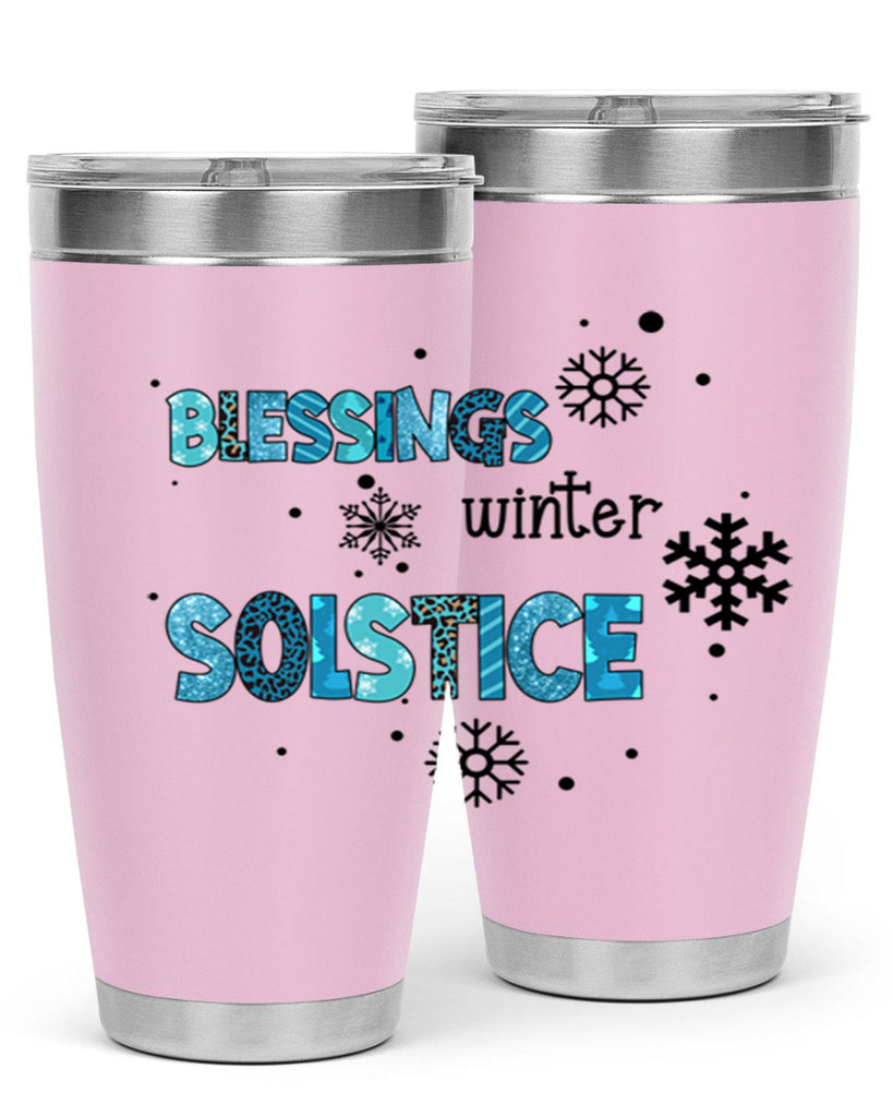 Blessings winter solstice 25#- winter- Tumbler