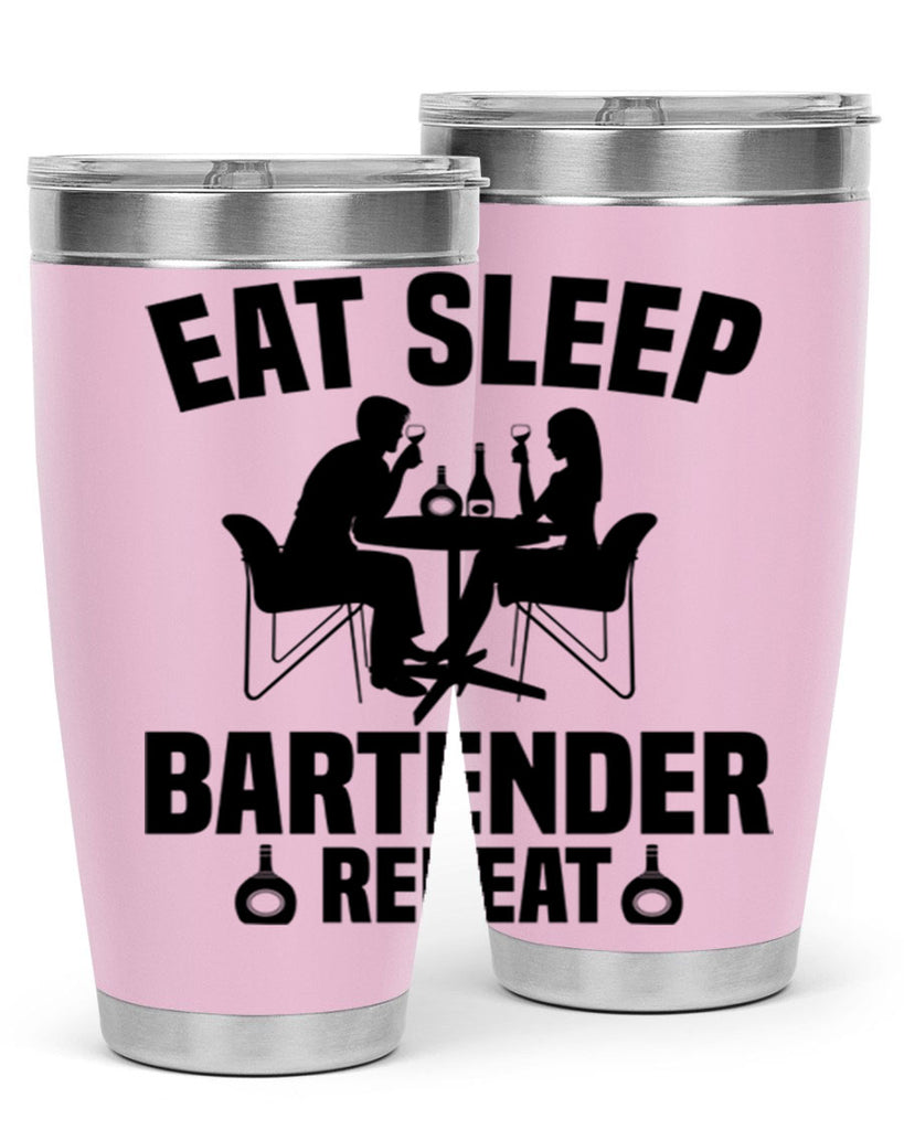 Eat sleep Style 3#- bartender- tumbler