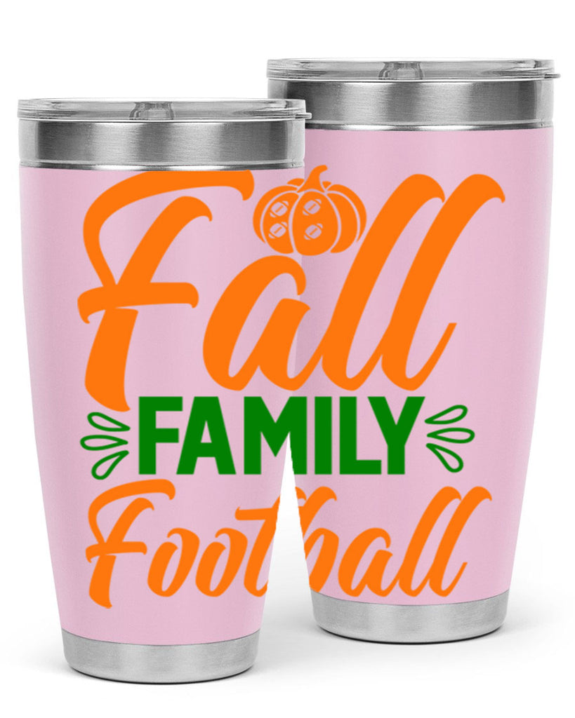 Fall Family Football 98#- fall- Tumbler