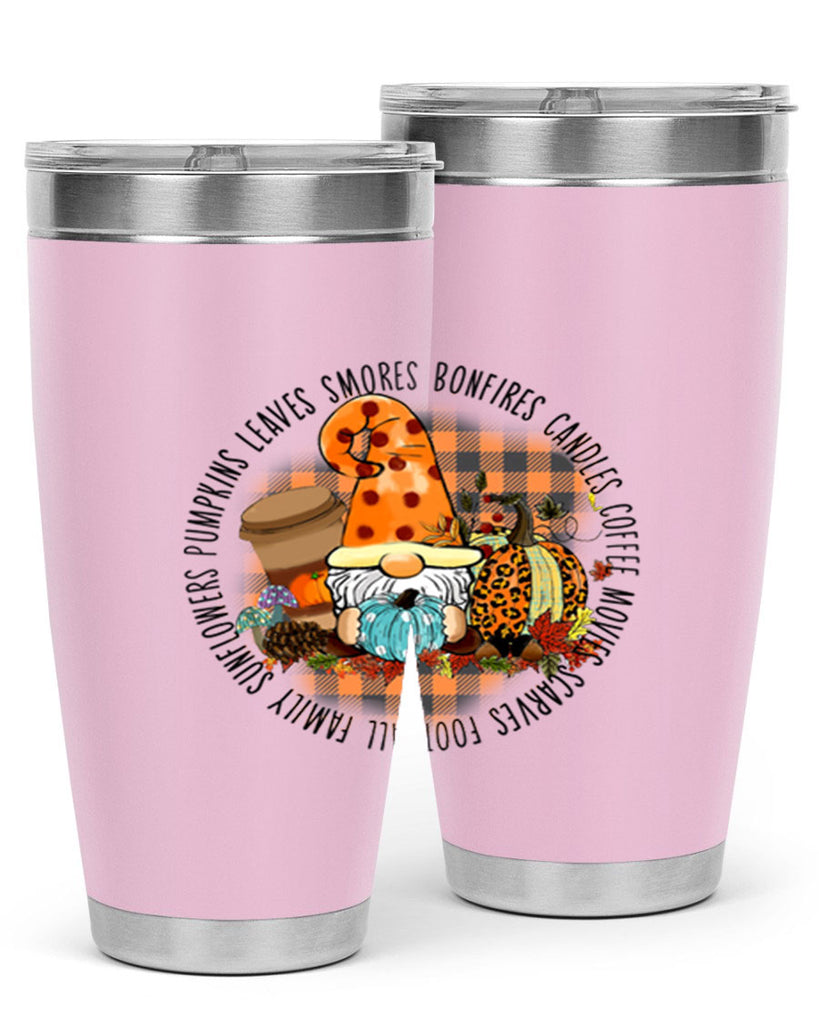 FallVibesGnome 165#- fall- Tumbler