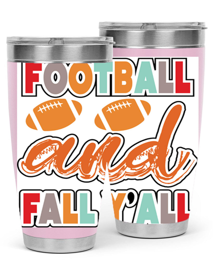 FootballandFallYall 186#- fall- Tumbler