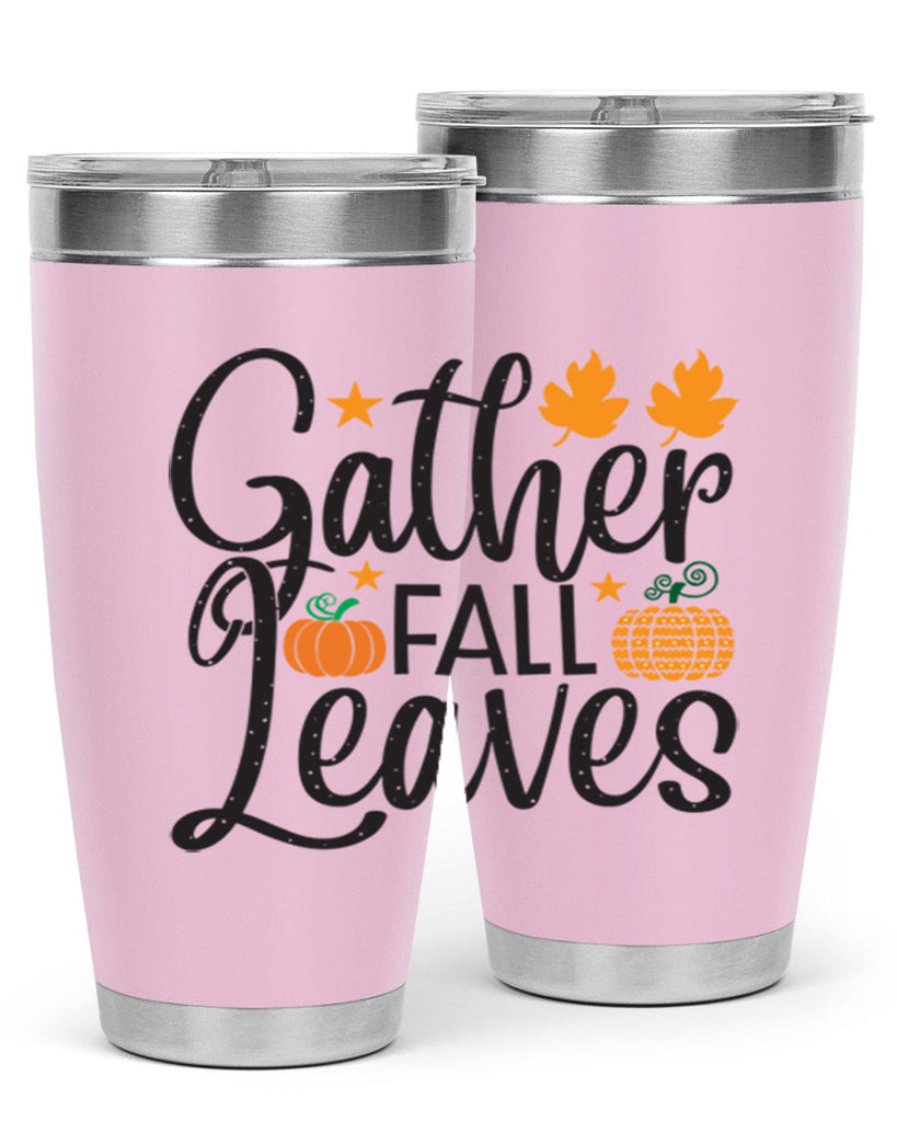 Gatherfallleaves 189#- fall- Tumbler