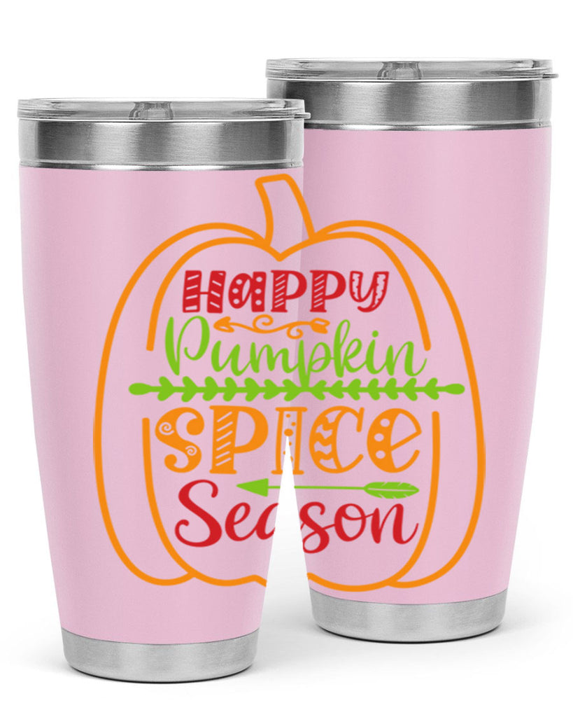 Happy Pumpkin Spice Season 243#- fall- Tumbler