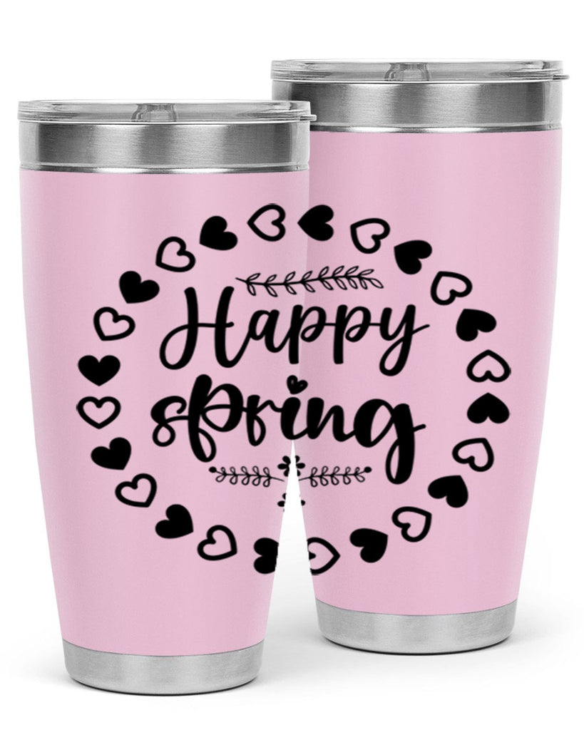 Happy Spring 174#- spring- Tumbler