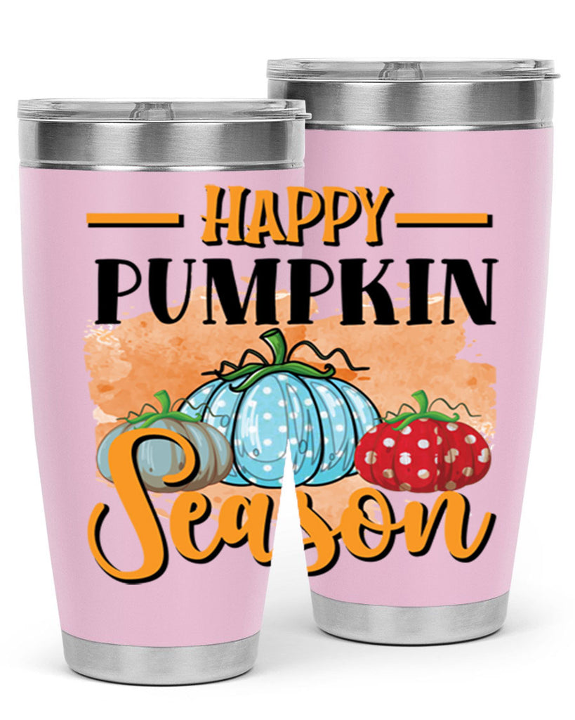 Happy pumpkin season 240#- fall- Tumbler
