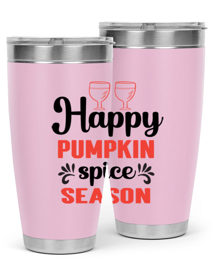 Happy pumpkin spice season 244#- fall- Tumbler