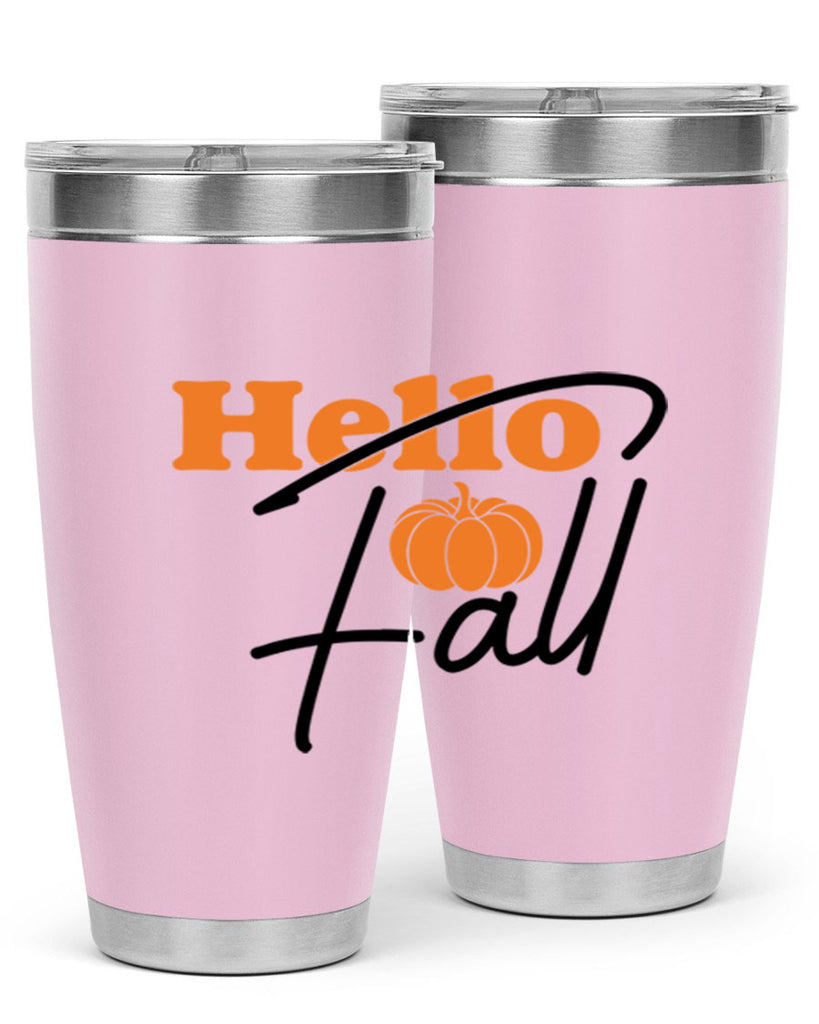 Hello Fall 279#- fall- Tumbler