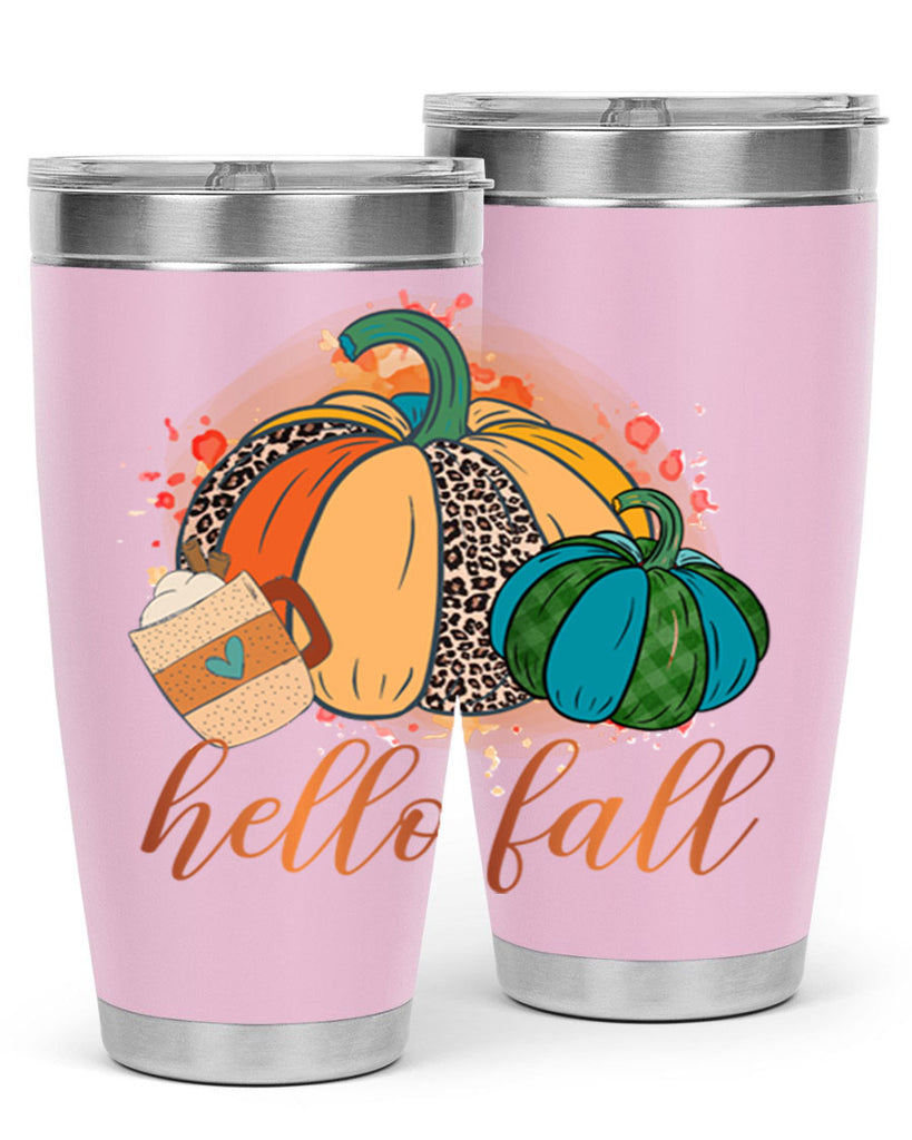 Hello Fall 282#- fall- Tumbler