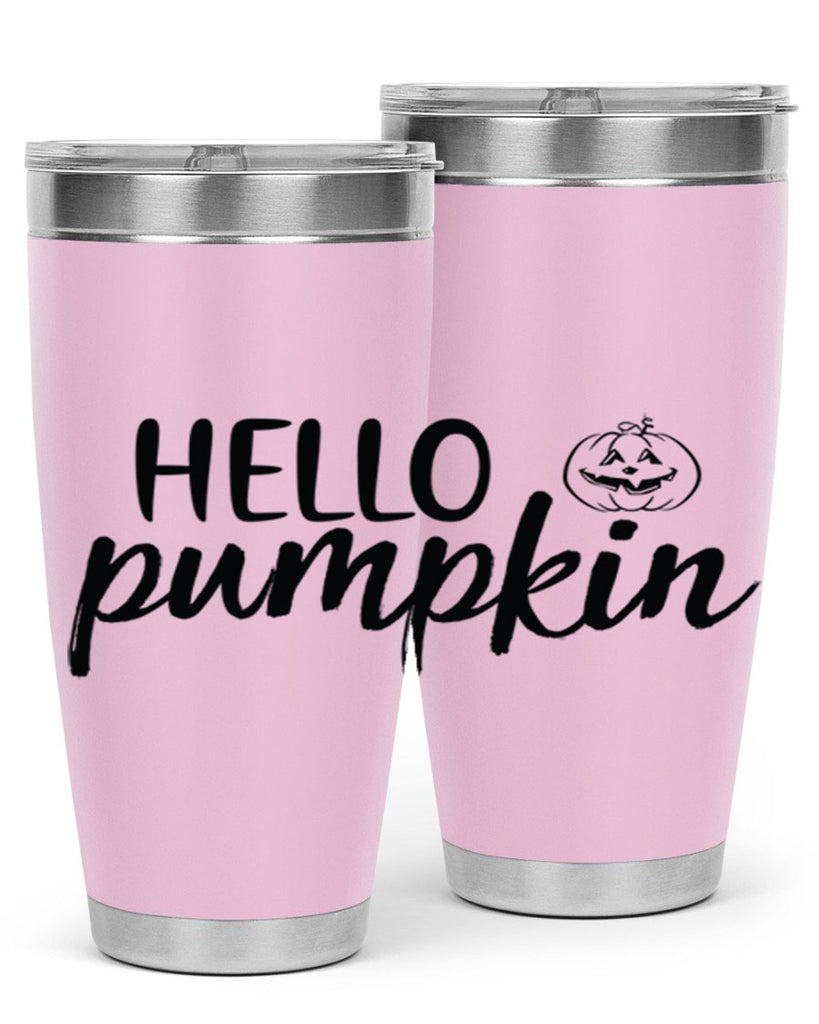 Hello Pumpkin 286#- fall- Tumbler