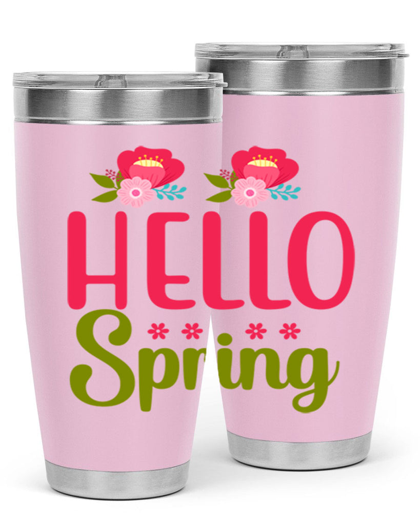 Hello Spring 186#- spring- Tumbler