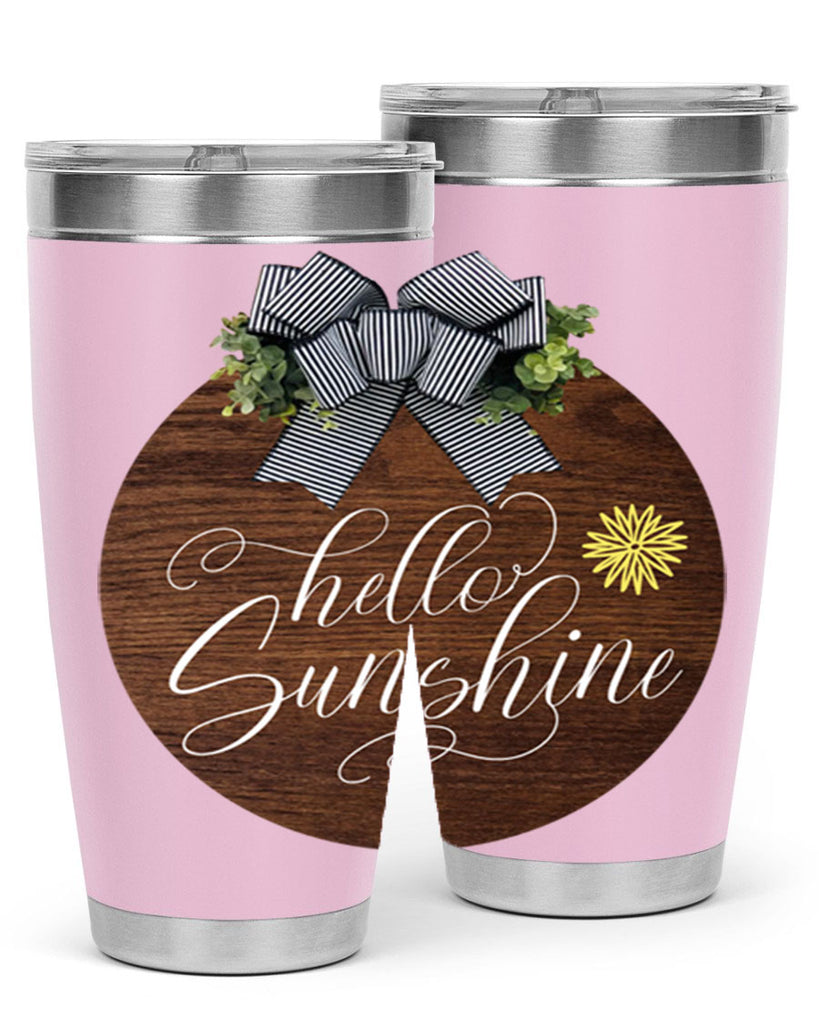 Hello Spring Lettering Mockup200#- spring- Tumbler