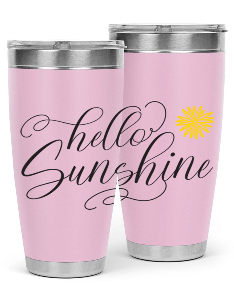 Hello Spring Lettering201#- spring- Tumbler