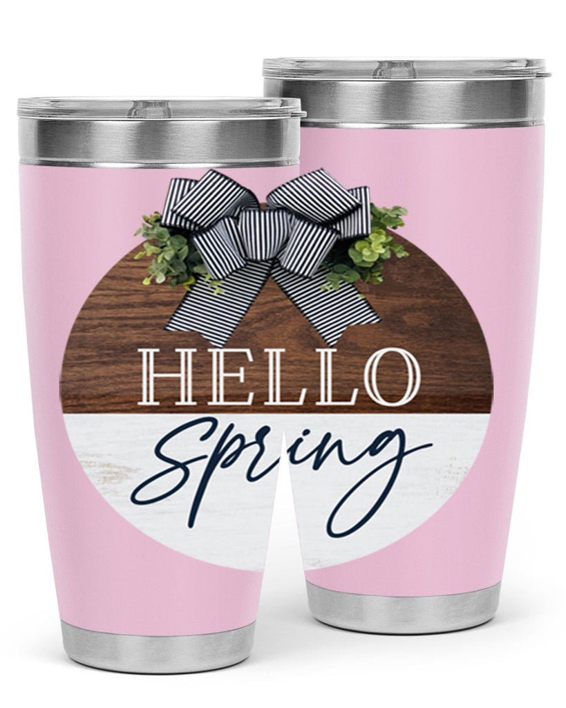 Hello Spring basic Mockup187#- spring- Tumbler