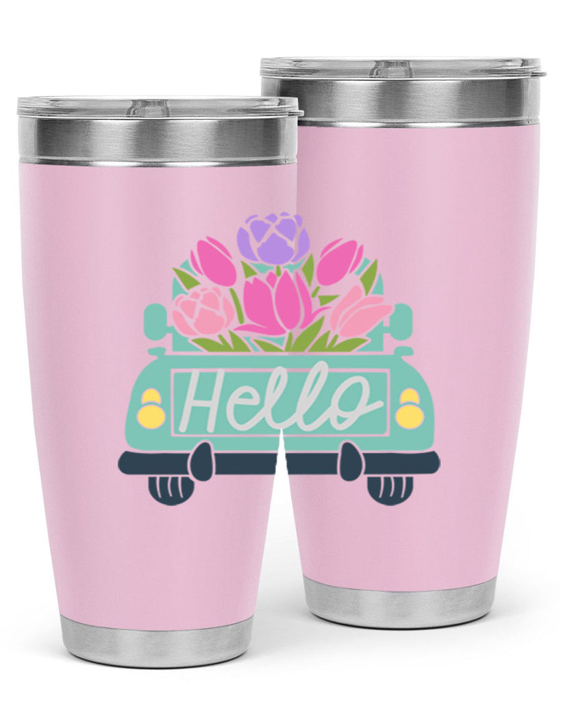 Hello Truck218#- spring- Tumbler