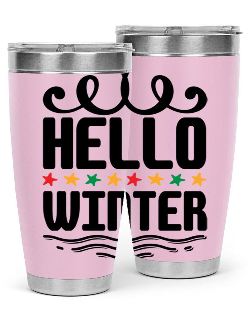 Hello Winter 185#- winter- Tumbler
