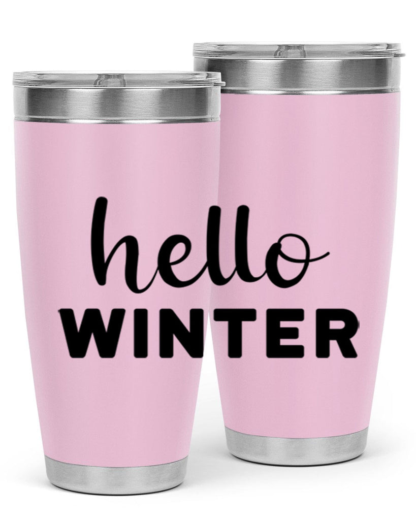 Hello Winter 186#- winter- Tumbler