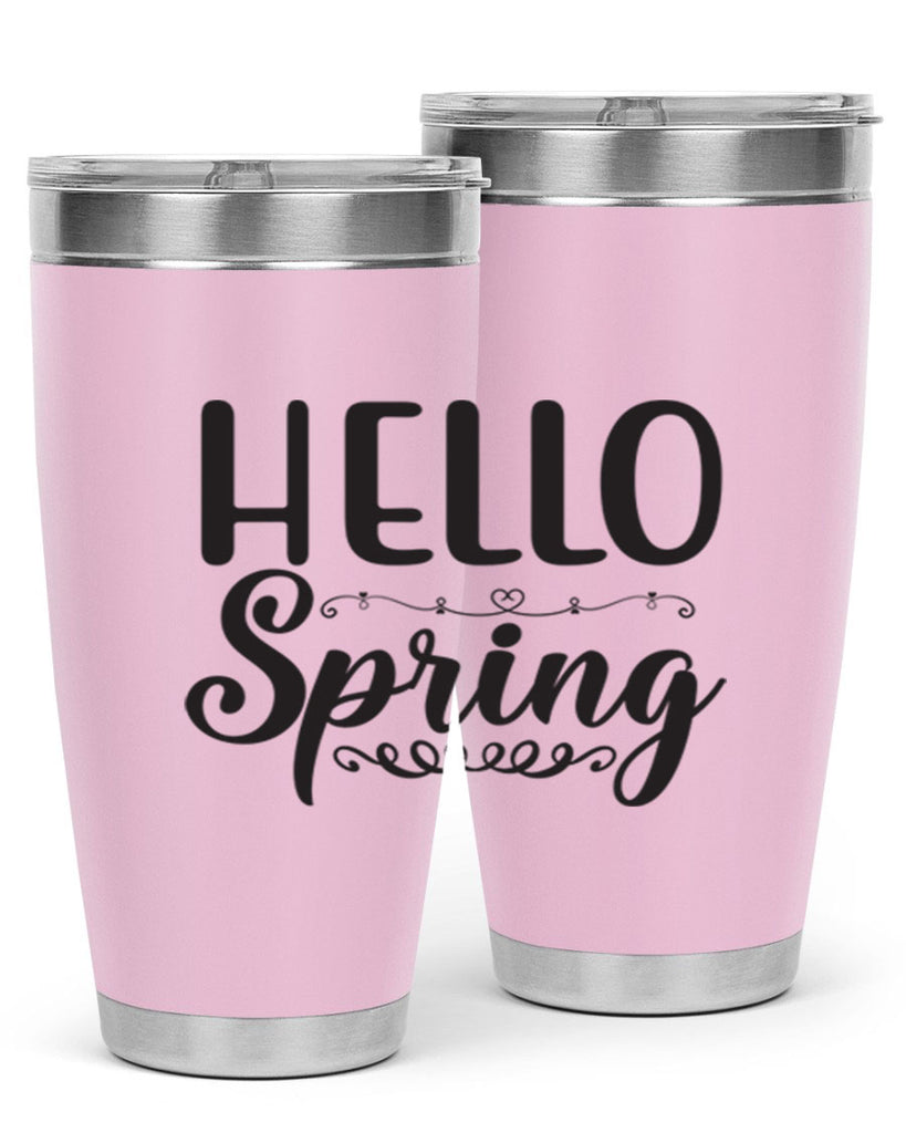 Hello spring 185#- spring- Tumbler